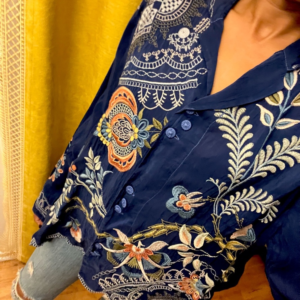 Prue Blouse Johnny Was.